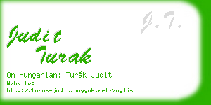 judit turak business card